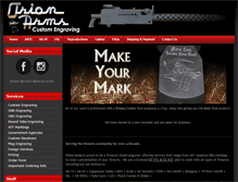 Tablet Screenshot of orion-arms.com